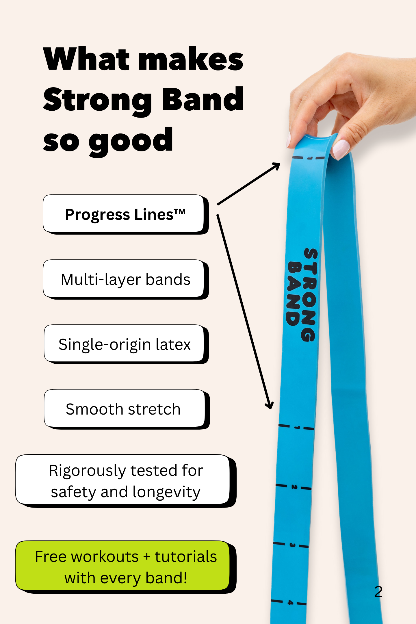 The Power Pink Band (Light)