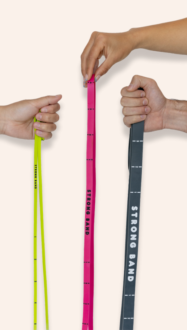 Trio Set – X-Light to Medium Resistance Bands